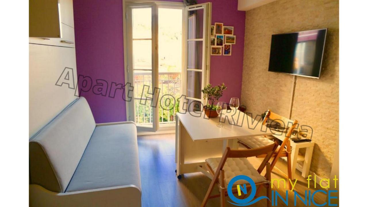 Aparthotel Riviera Nice Cote D'Azur - Old Town - Studio Ac - Sea View - 50M Promenade Des Anglais- La Maison Linda Εξωτερικό φωτογραφία