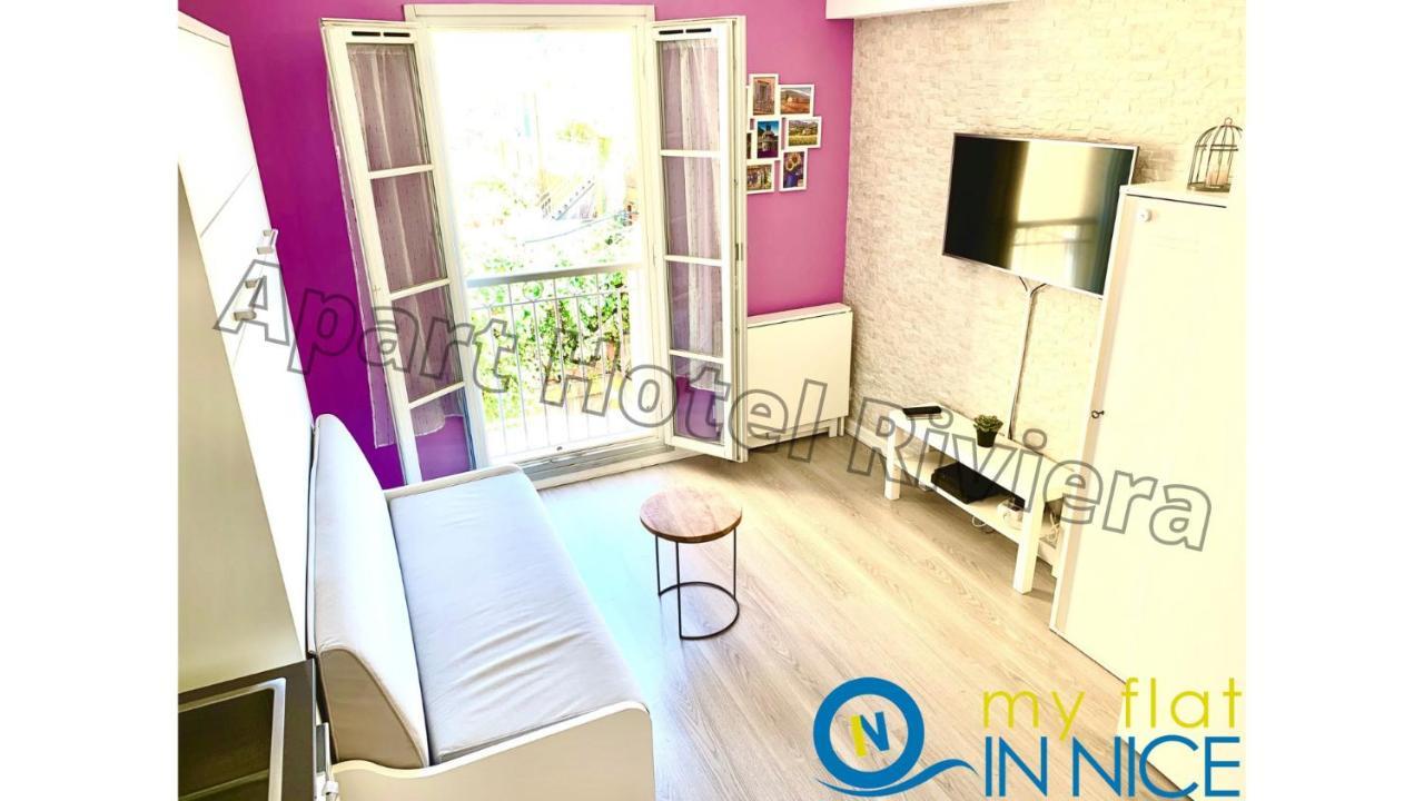 Aparthotel Riviera Nice Cote D'Azur - Old Town - Studio Ac - Sea View - 50M Promenade Des Anglais- La Maison Linda Εξωτερικό φωτογραφία