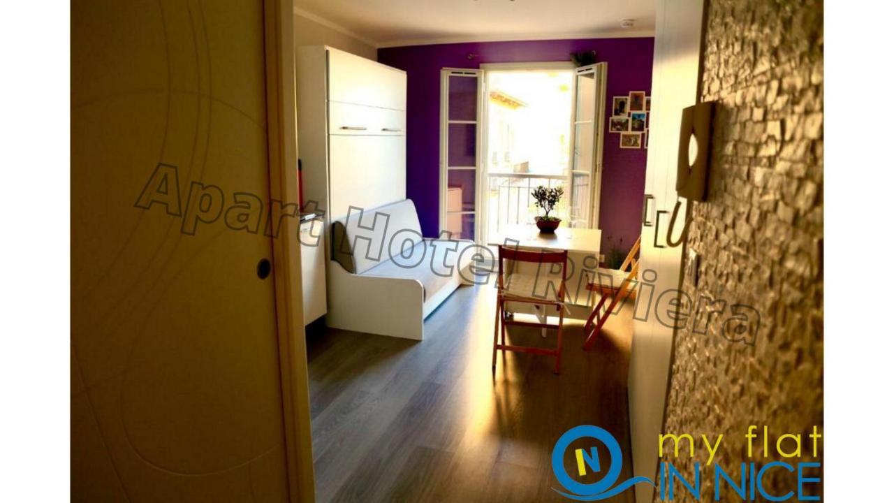 Aparthotel Riviera Nice Cote D'Azur - Old Town - Studio Ac - Sea View - 50M Promenade Des Anglais- La Maison Linda Εξωτερικό φωτογραφία