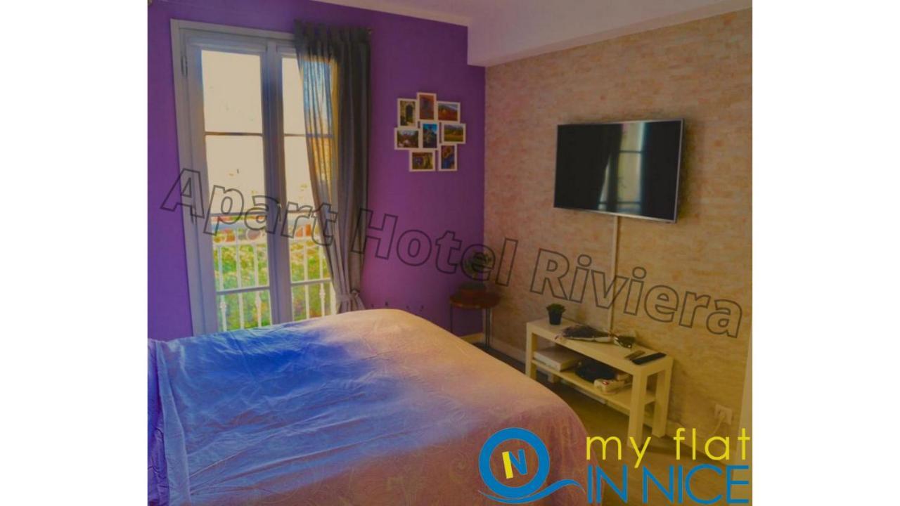 Aparthotel Riviera Nice Cote D'Azur - Old Town - Studio Ac - Sea View - 50M Promenade Des Anglais- La Maison Linda Εξωτερικό φωτογραφία