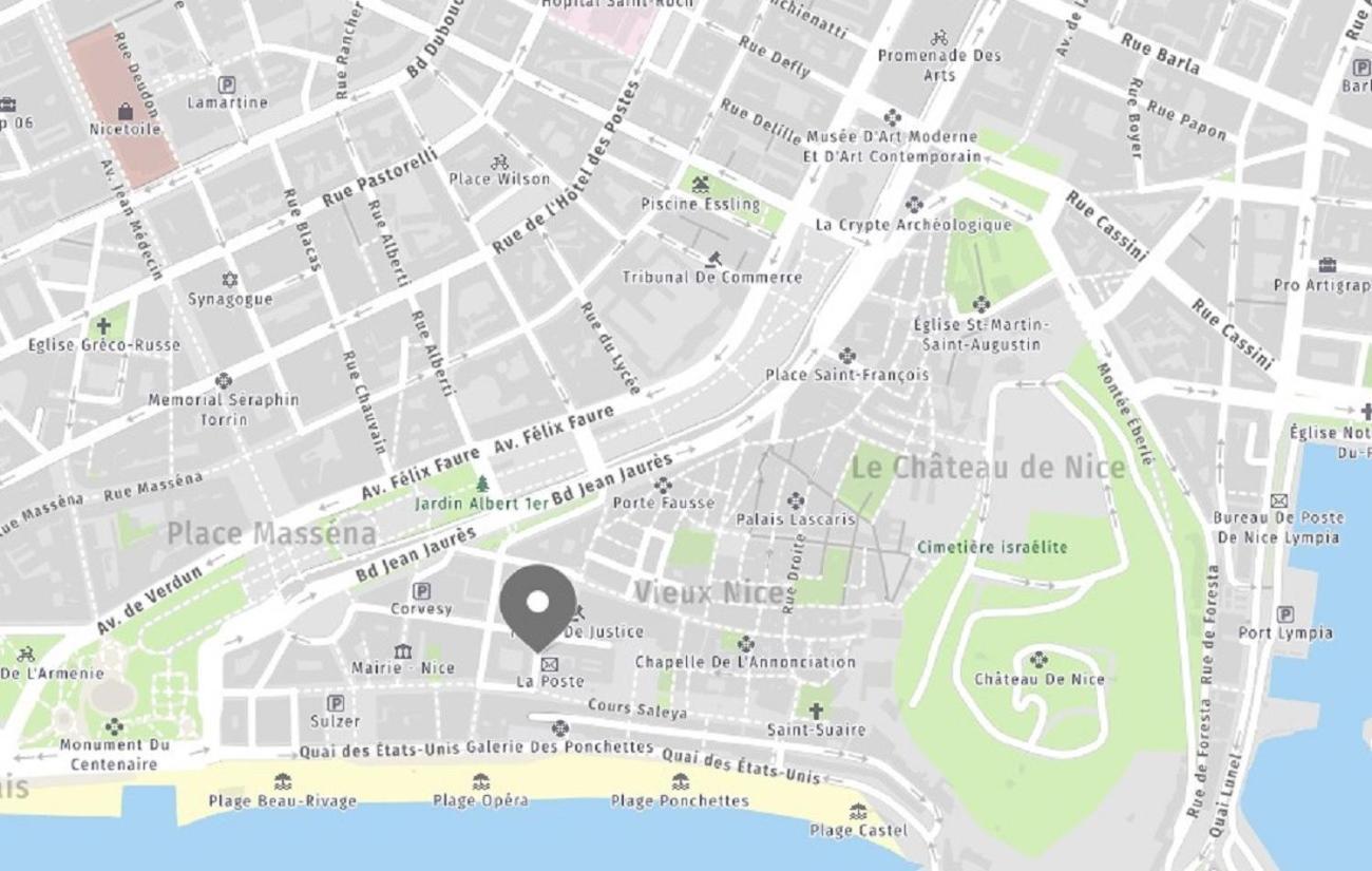 Aparthotel Riviera Nice Cote D'Azur - Old Town - Studio Ac - Sea View - 50M Promenade Des Anglais- La Maison Linda Εξωτερικό φωτογραφία