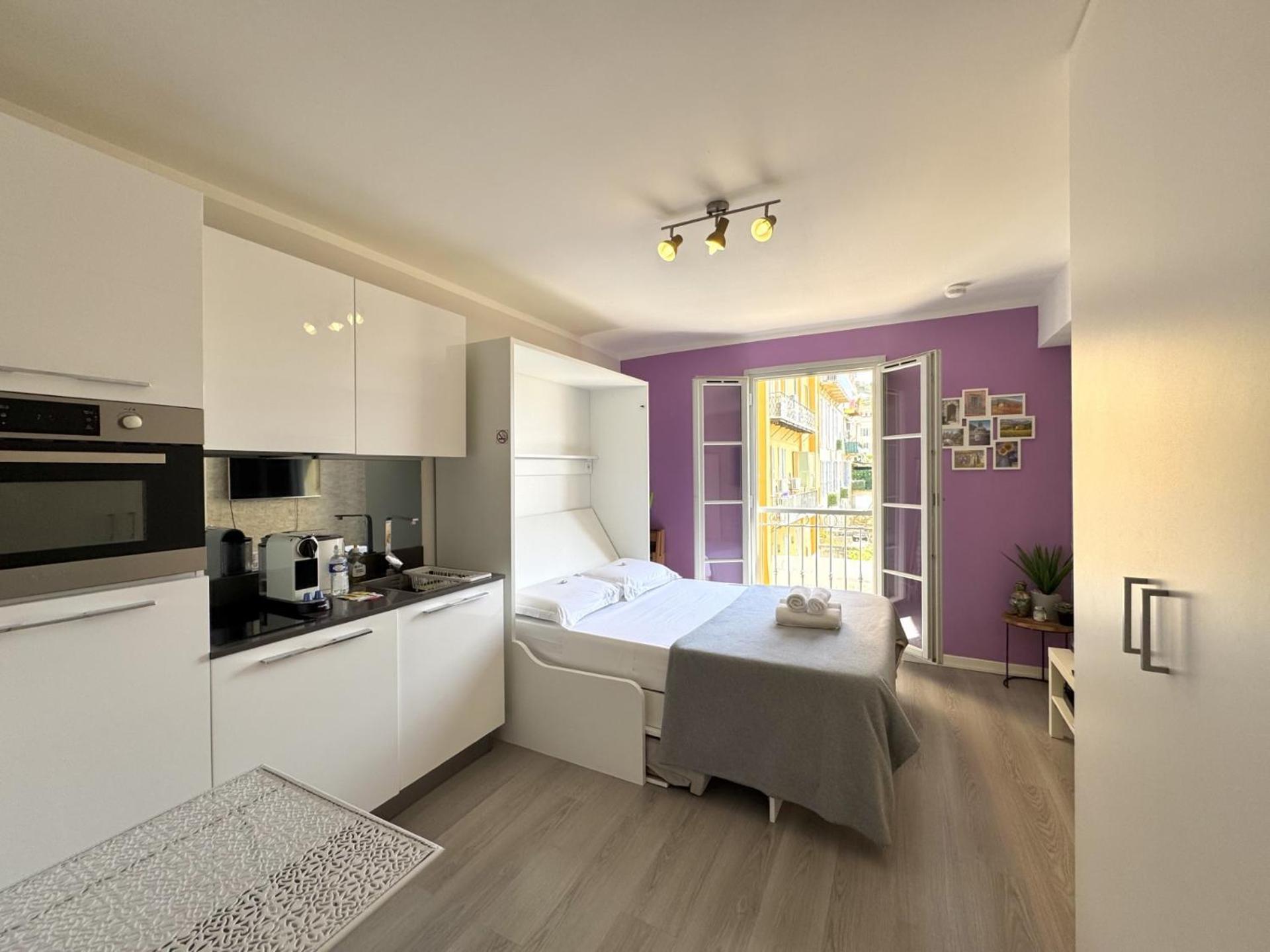 Aparthotel Riviera Nice Cote D'Azur - Old Town - Studio Ac - Sea View - 50M Promenade Des Anglais- La Maison Linda Εξωτερικό φωτογραφία